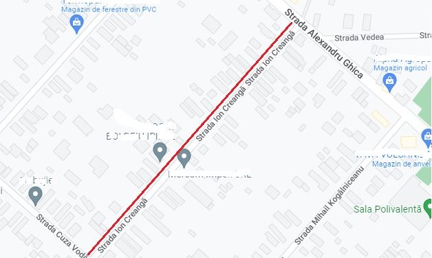 Primăria Alexandria: Se instituie circulația în sens unic pe str. Ion Creangă, pe tronsonul cuprins între str. Al. Ghica și str. Cuza Vodă, dar și pe str. Dr. Stâncă, pe tronsonul cuprins între str. Dunării și str. Mircea cel Bătrân