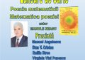 Lansare de carte: Poezia matematicii Matematica poeziei, semnată Manole Neagu