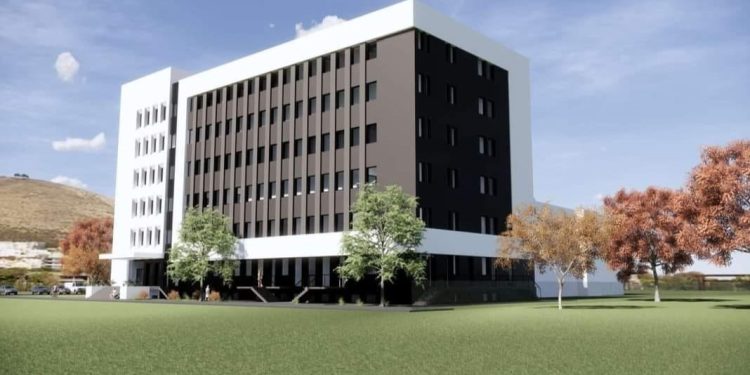 Corp nou de clădire prevăzut cu heliport, la Spitalul Județean de Urgență Alexandria