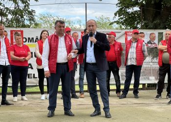 Călinești, Cosmești și Băbăița – președintele Consiliului Județean Adrian Gâdea în mijlocul oamenilor/ Promovare electorală