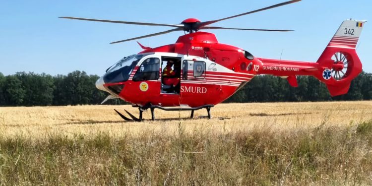 Accident grav pe DJ 701. A fost solicitat elicopterul SMURD/ Galerie Foto