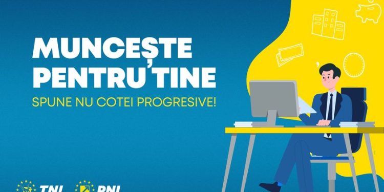 Tineretul Național Liberal – filiala Teleorman, campanie împotriva introducerii impozitului progresiv