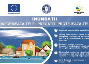 Autoritățile continuă monitorizarea situației hidrometerologice de la nivelul județului