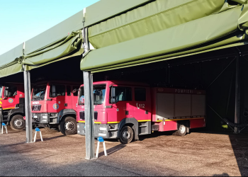 Cort ISU pentru pompierii zimniceni, achiziționat de primărie