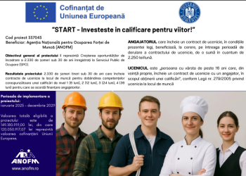 Noi oportunități de calificare și angajare pentru tinerii din județul Teleorman