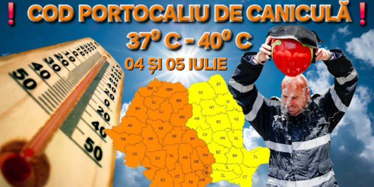 Urmează o perioadă caniculară! Respectați recomandările pompierilor!