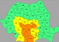 Teleorman: Cod portocaliu de furtuni, vânt puternic, grindină de mari dimensiuni și averse importante cantitativ