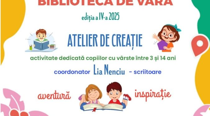 Biblioteca de Vară – Atelier de creație