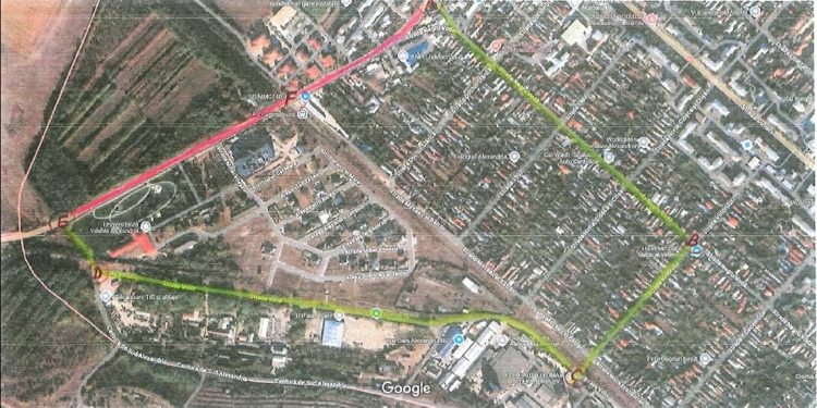 Primăria Municipiului Alexandria anunță efectuarea unor lucrări de consolidare la trecerea la nivel cu calea ferată, DN 52 – km 0+700